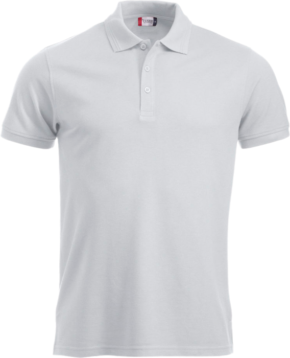 Clique - Manhatten Polo Tee Men - Vit