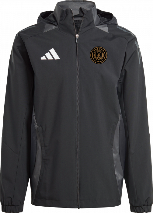 Adidas - Vester Fodbold Training Jacket - Negro & team dark grey