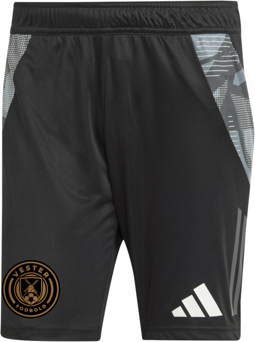 Adidas - Vester Fodbold Training Shorts - Zwart & team dark grey