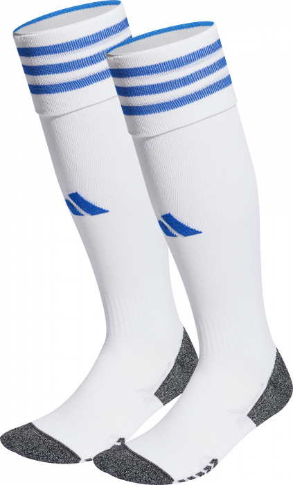 Adidas - Adi Sock Football 23 - White & royal blå