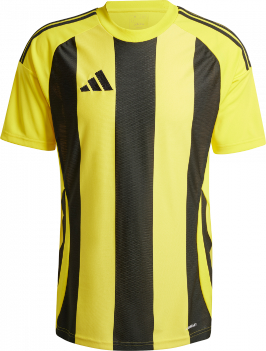 Adidas - Striped 24 Player Jersey - T Yellow & schwarz