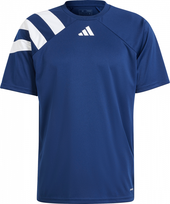 Adidas - Fortore 23 Player Jersey - T Navy Blue & biały