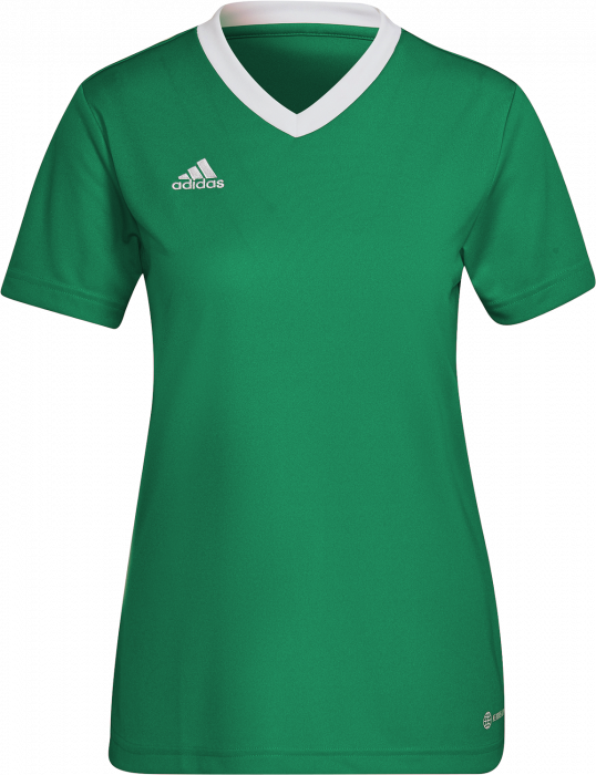 Adidas - Entrada 22 Jersey Women - T Green & bianco