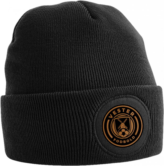 Beechfield - Vester Fodbold Hat - Black